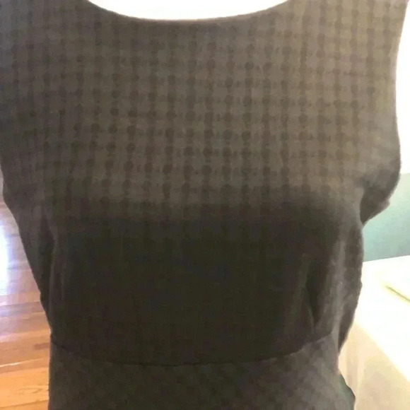 Banana Republic sleeveless poly/rayon/spandex back zipper dress. - Picture 3 of 10